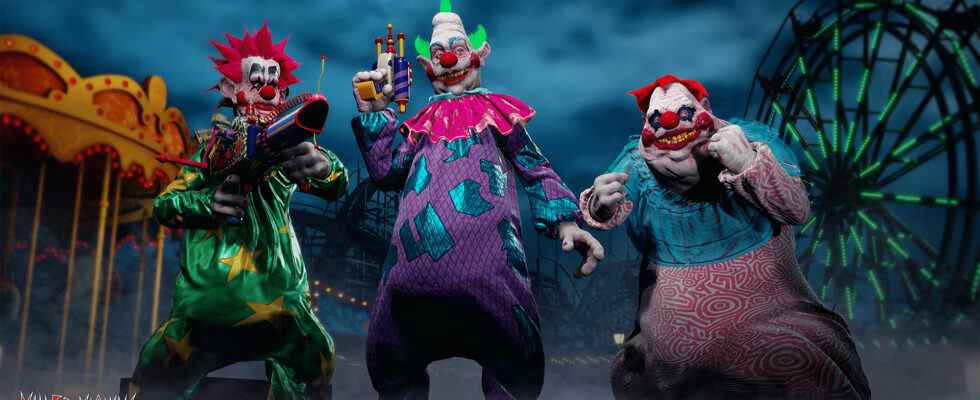 Killer Klowns from Outer Space: The Game Movie Video Comparison
