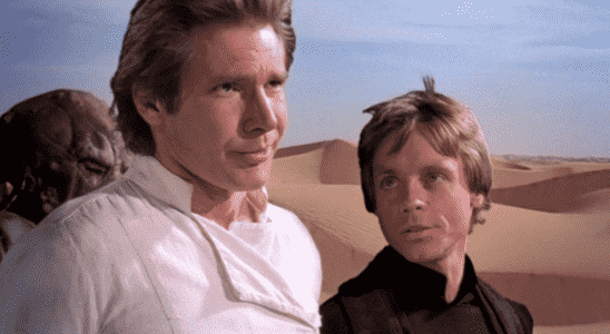 La bobine de Harrison Ford réagissant à l'impression de Star Wars de Mark Hamill sur lui devient virale et c'est un grand retour en arrière