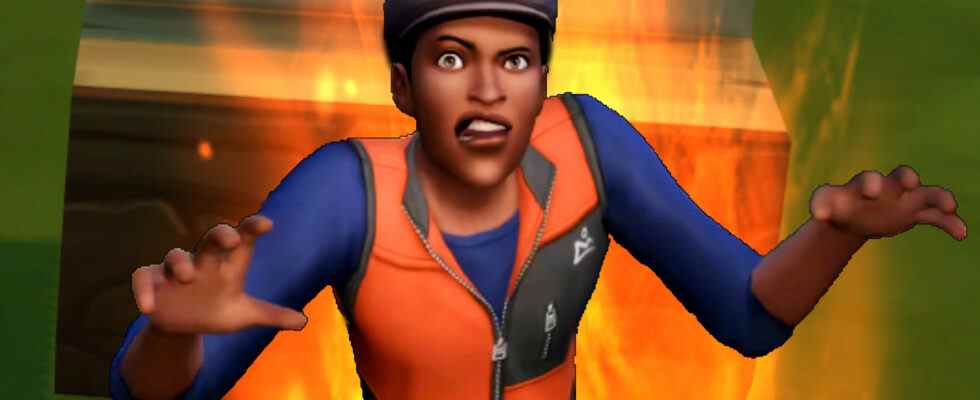 La mise à jour Sims 4 permet aux Sims de fuir le feu, mais n'arrêtera pas les brûlures