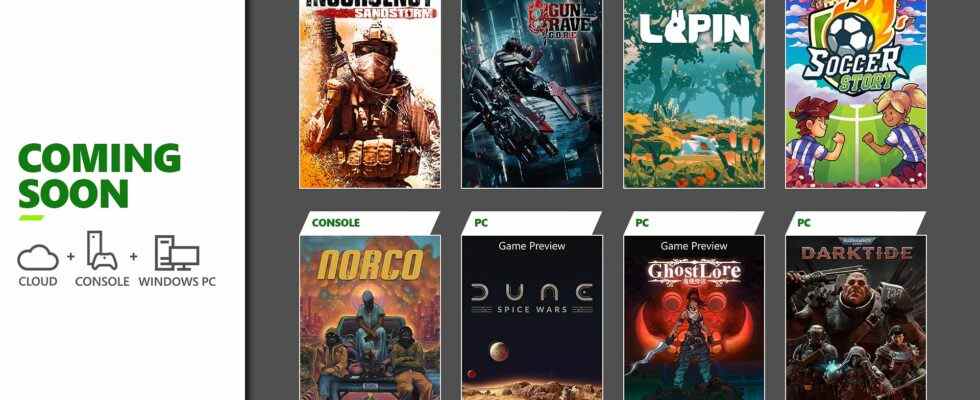 Le Xbox Game Pass ajoute Gungrave GORE, Warhammer 40,000: Darktide, Dune: Spice Wars, et plus fin novembre