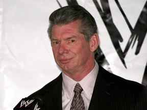 Vince McMahon - Conférence de presse WWE, LA - 05 JANVIER - photoshot