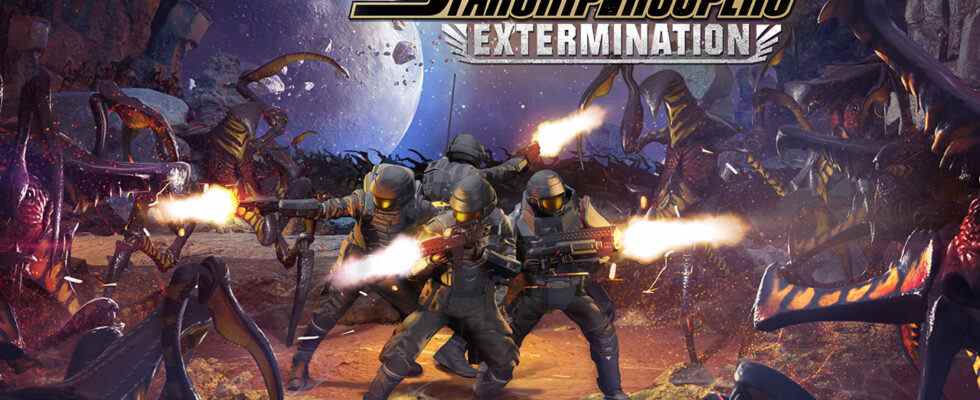 Le jeu de tir à la première personne coopératif en escouade Starship Troopers: Extermination annoncé pour PC