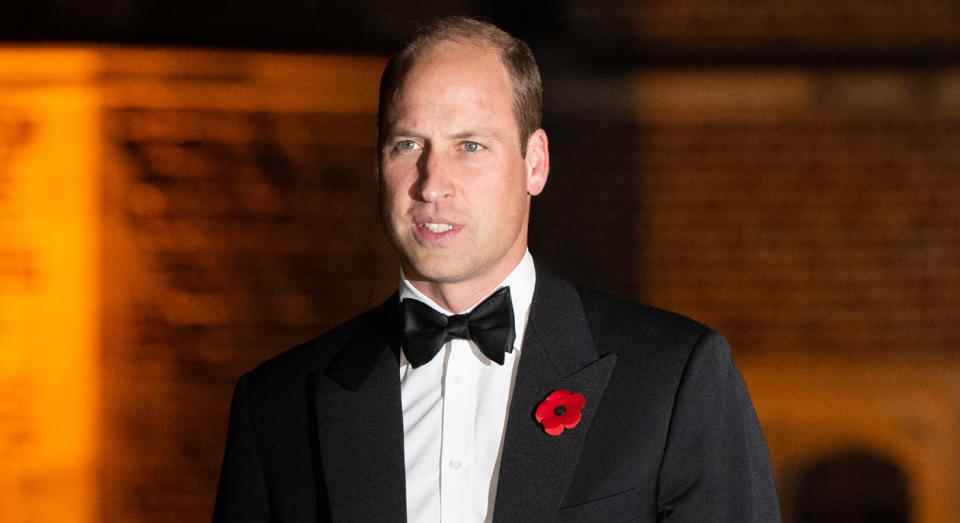 William, prince de Galles, a assisté mardi aux Tusk Conservation Awards au palais de Hampton Court.  (Getty Images)