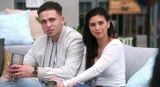 April and Jake in The Ultimatum: Marry or Move On reality series, Season 1