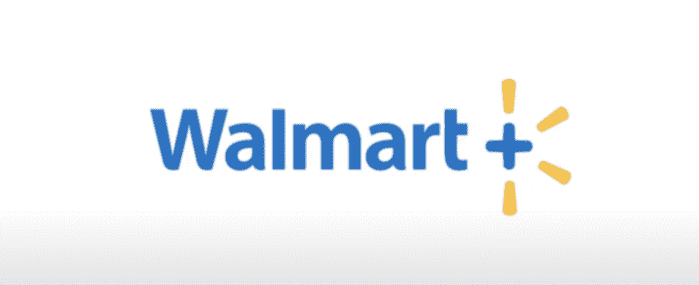 Screenshot of Walmart+ logo