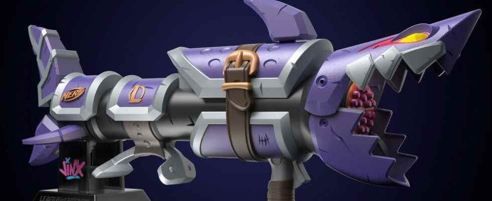 Nerf a sorti une réplique du pistolet de Jinx de League of Legends – Destructoid