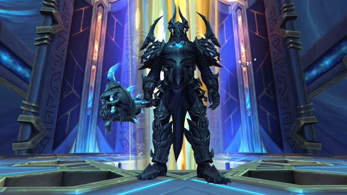 Le geôlier, un boss de raid de World of Warcraft lourdement blindé, se profile