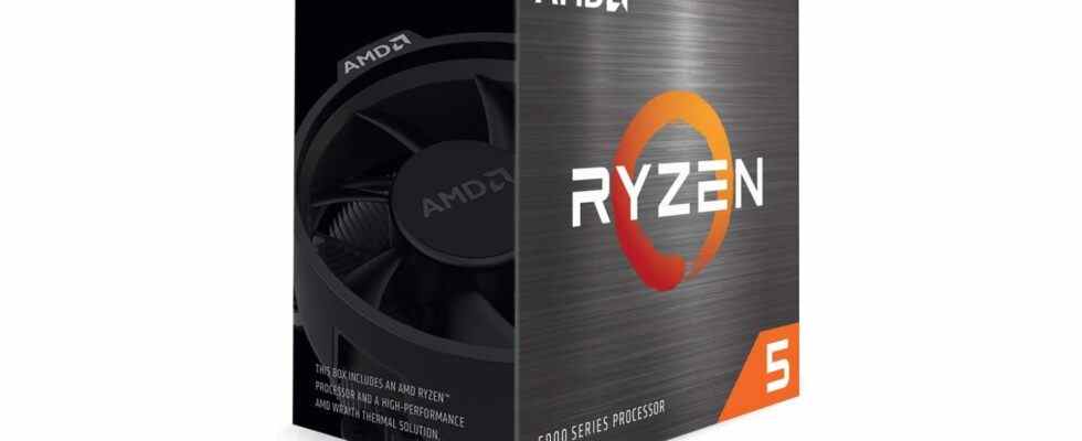 Processeur AMD Ryzen 5 5600X à 49 % de réduction pour le Cyber ​​Monday
