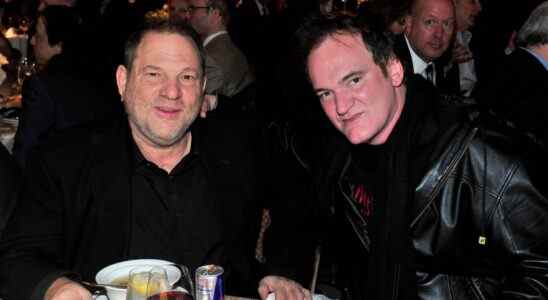LOS ANGELES, CA - DECEMBER 10:  Producer Harvey Weinstein (L) and Writer, Producer, Director Quentin Tarantino attend the 33rd annual Variety Home Entertainment Hall of Fame on December 10, 2013 in Los Angeles, California.  (Photo by Jerod Harris/Getty Images for Variety)