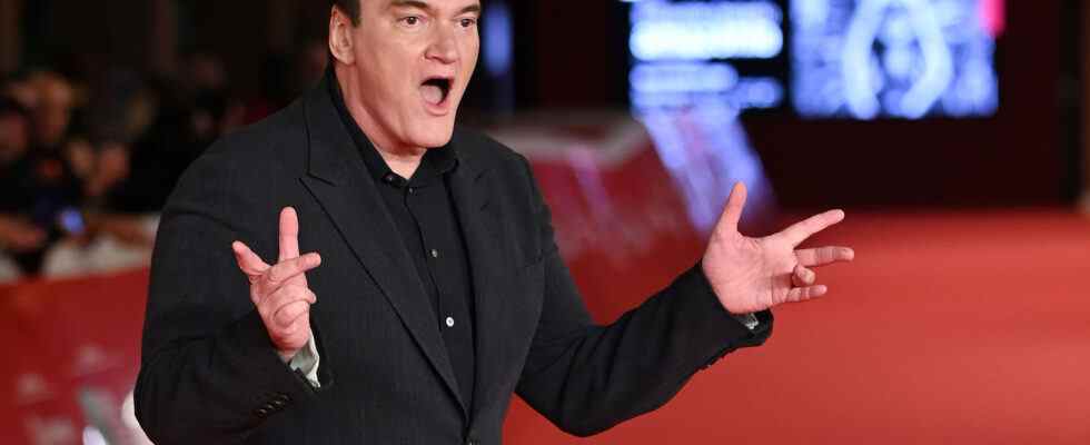 Quentin Tarantino on Red Carpet