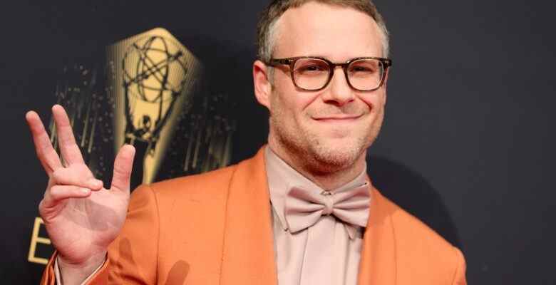 LOS ANGELES, CALIFORNIA - SEPTEMBER 19: Seth Rogen attends the 73rd Primetime Emmy Awards at L.A. LIVE on September 19, 2021 in Los Angeles, California. (Photo by Rich Fury/Getty Images)