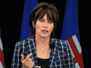 Sonya Savage, ministre de l'Énergie de l'Alberta.