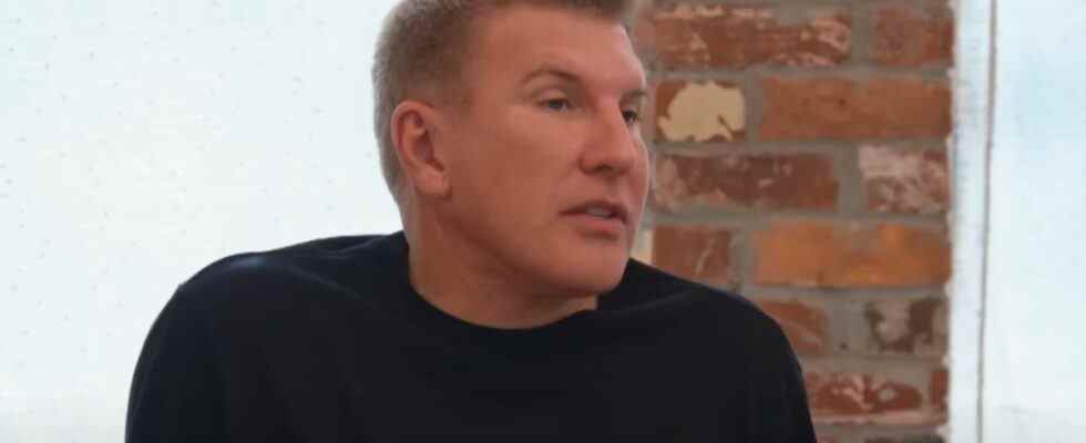 Todd Chrisley in black shirt in Chrisley Knows Best