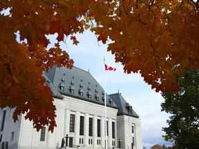 La Cour suprême du Canada le 20 octobre 2022.