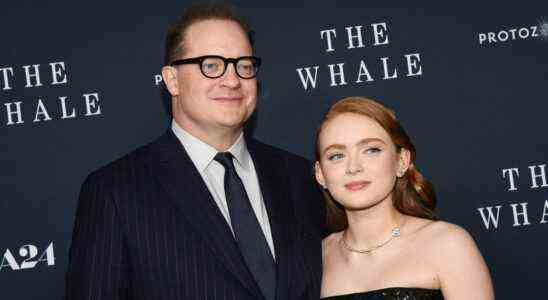 Sadie Sink n'avait vu aucun film de Brendan Fraser jusqu'à ce qu'elle joue le rôle de sa fille dans "The Whale"