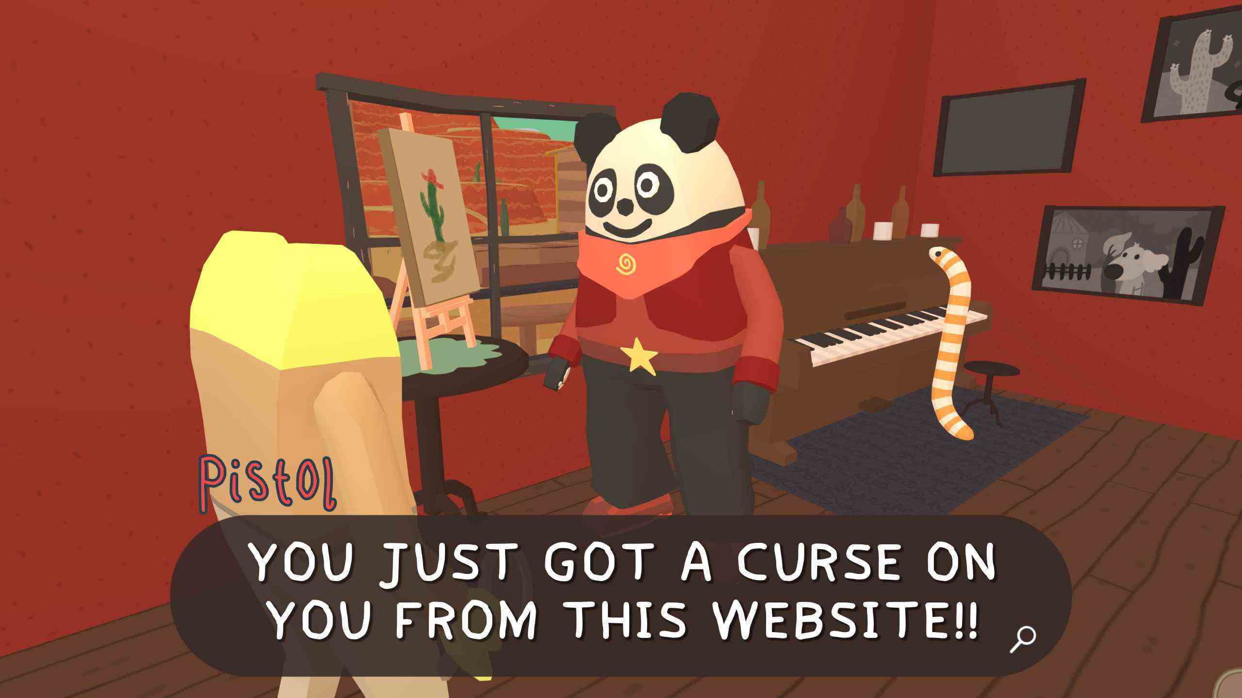 Un panda dans Frog Detective 3