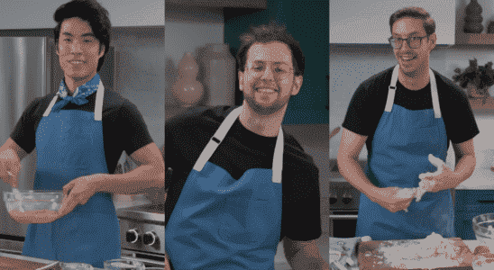 The Try Guys in their latest video on YouTube, the Try Guys Make Burgers Without A Recipe.