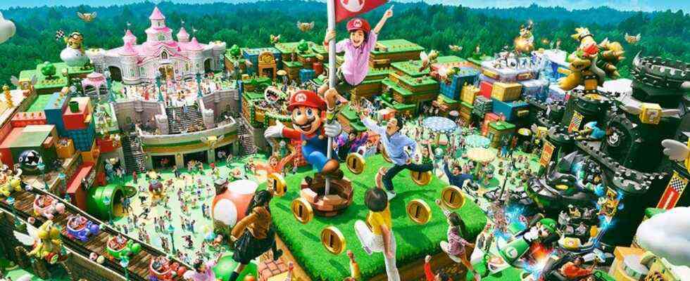 Rumeur: la carte de Super Nintendo World Hollywood semble avoir fui en ligne