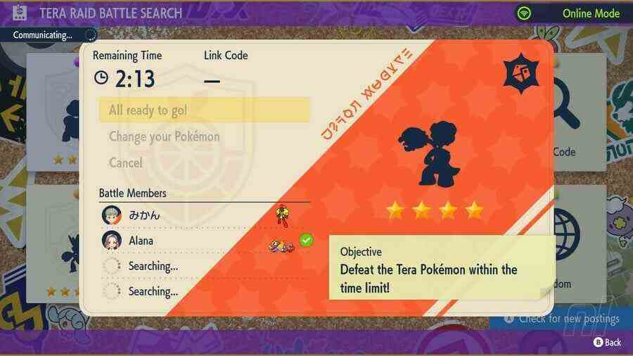 Pokémon Scarlet & Violet: Comment faire un raid Tera en ligne et avec des amis 5