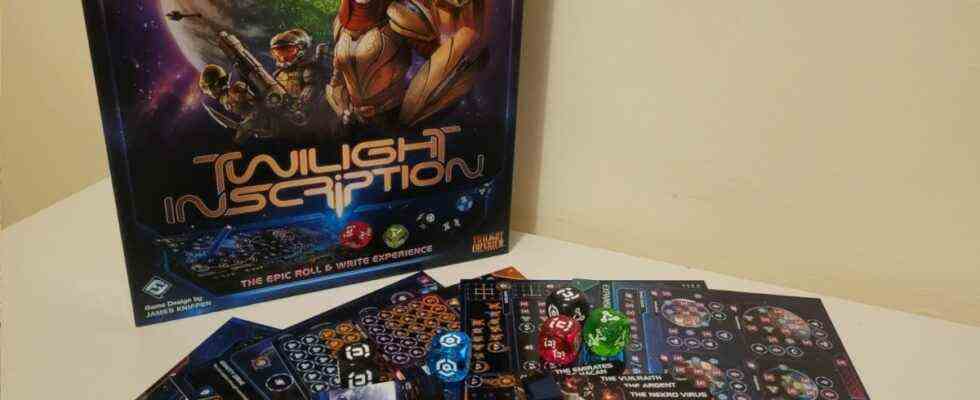 Twilight Inscription box and cards