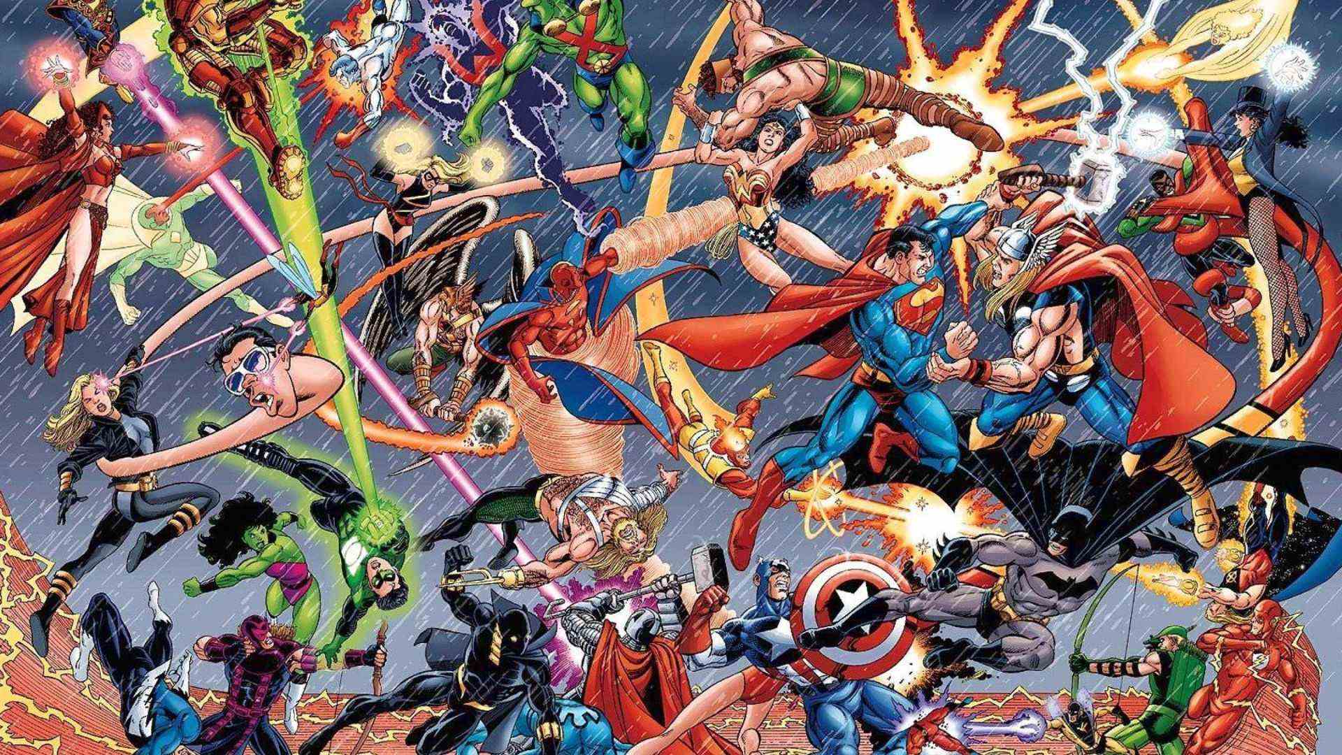DC contre Marvel Comics
