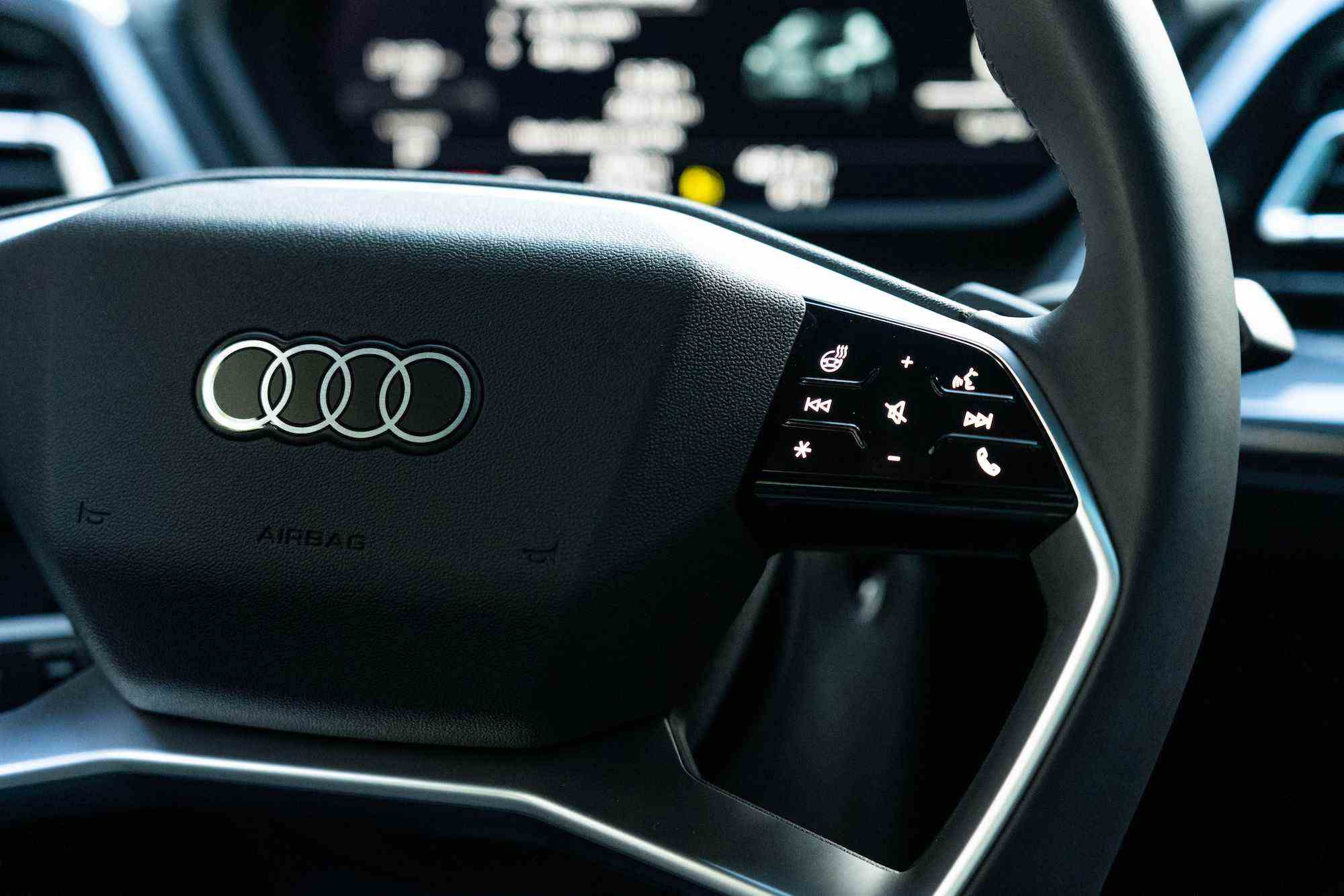 Essai intérieur de l'Audi Q4 50 E-Tron 2022