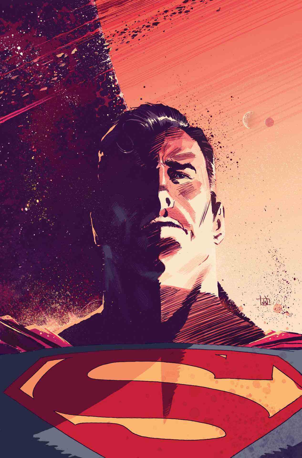 Superman : Couverture de la variante Lost #1