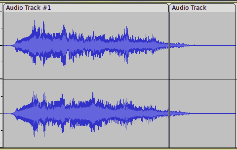 Ajouter des effets à l'audio dans Audacity