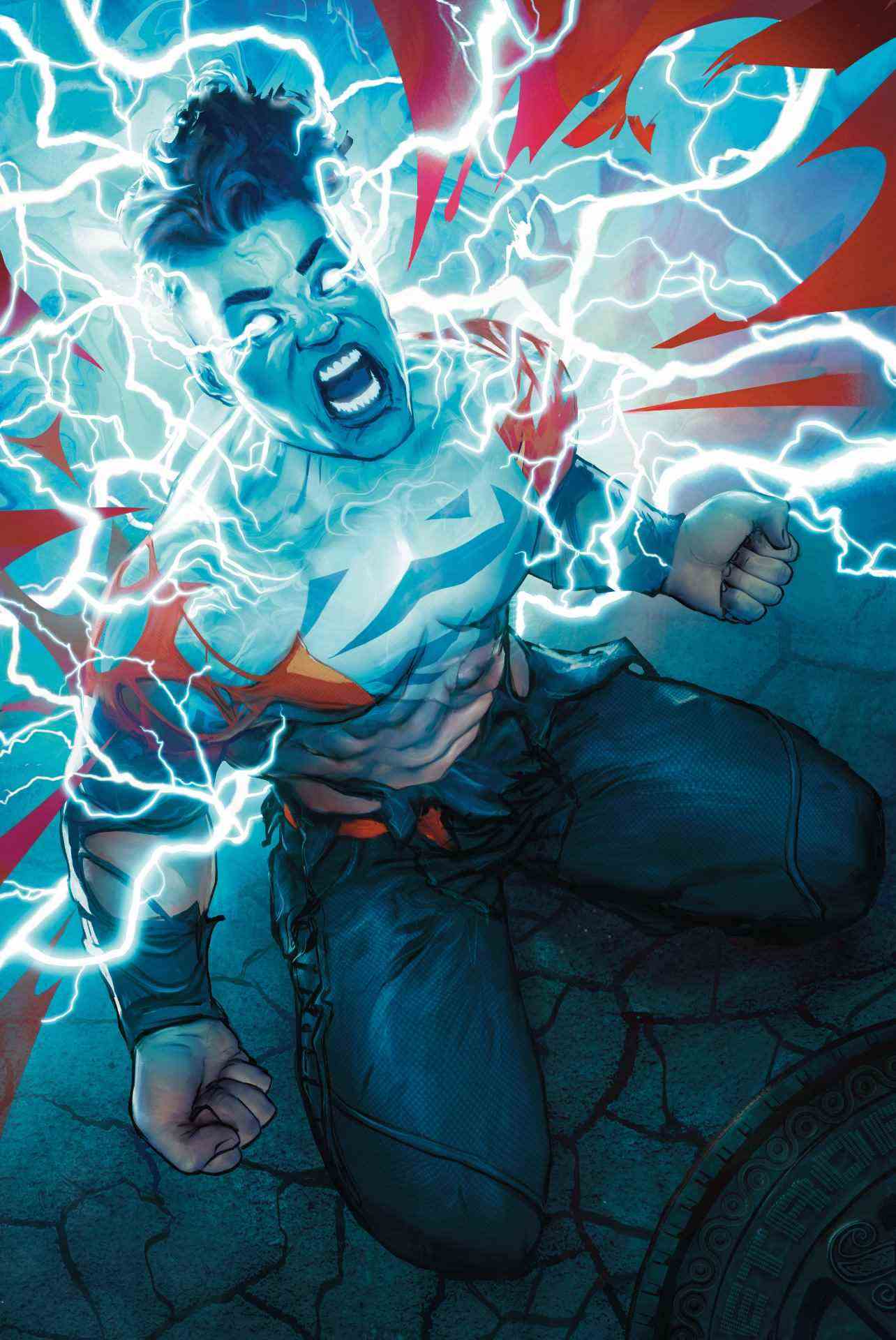 Les Aventures de Superman : couverture de la variante Jon Kent #1