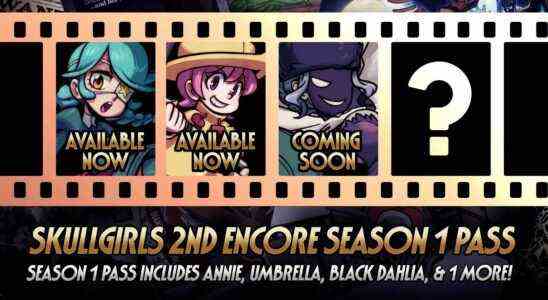 Skullgirls 2nd Encore for Switch reçoit une mise à jour massive, Season 1 Pass en janvier