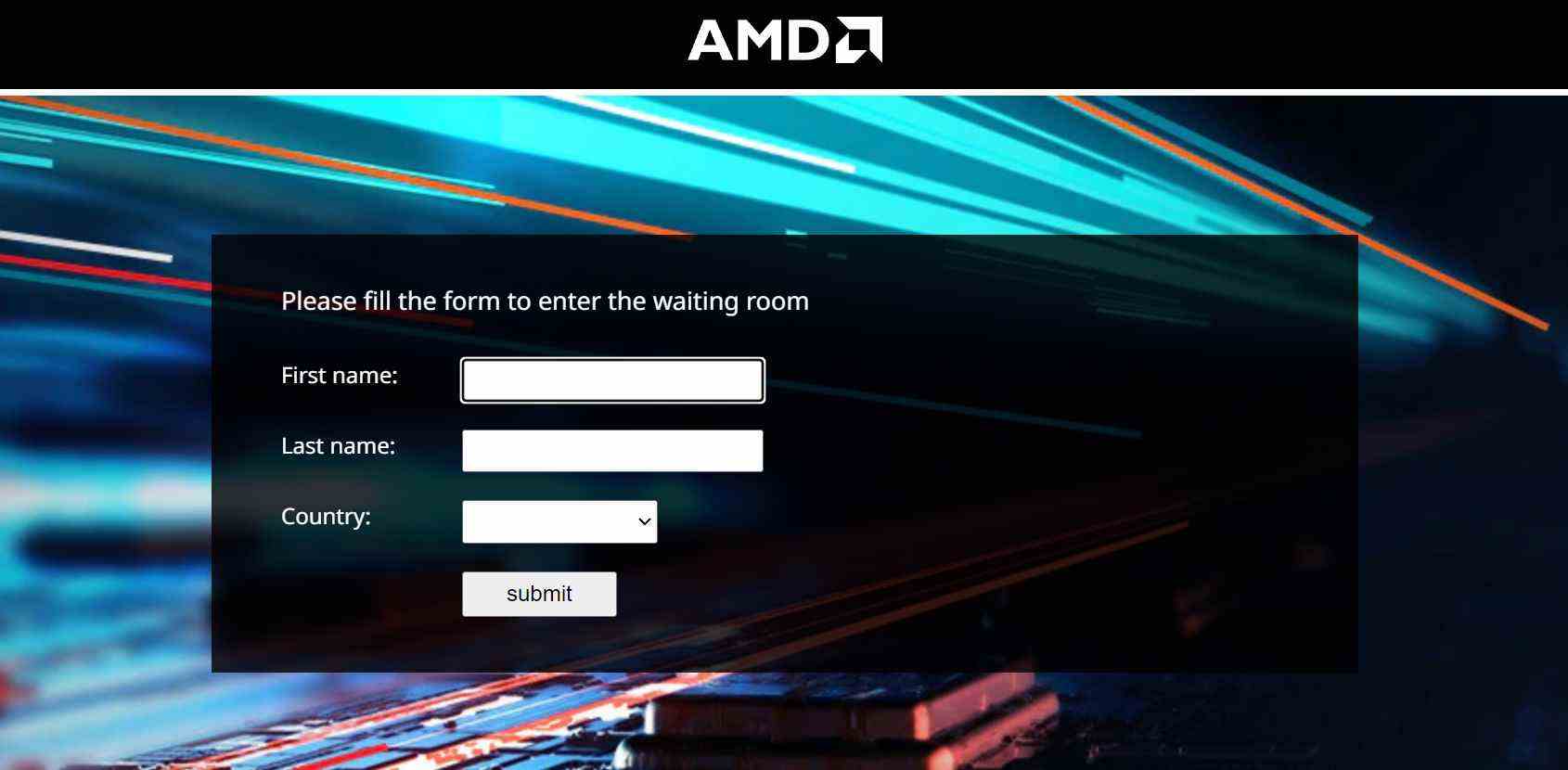 salle d'attente AMD