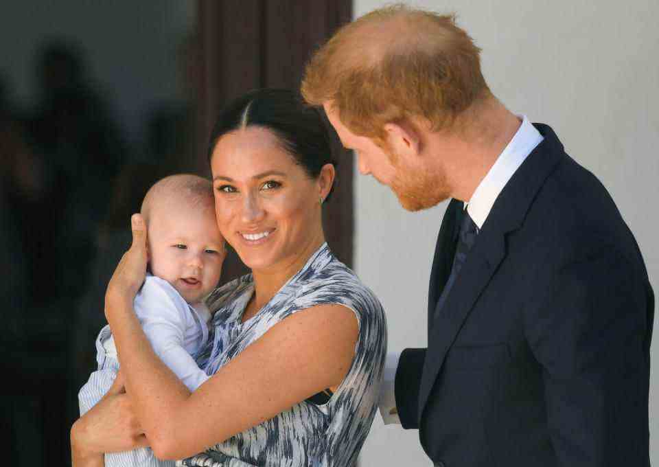 Meghan et le prince Harry ont maintenant deux enfants ensemble, Archie (photo) et Lilibet.  (Getty Images)