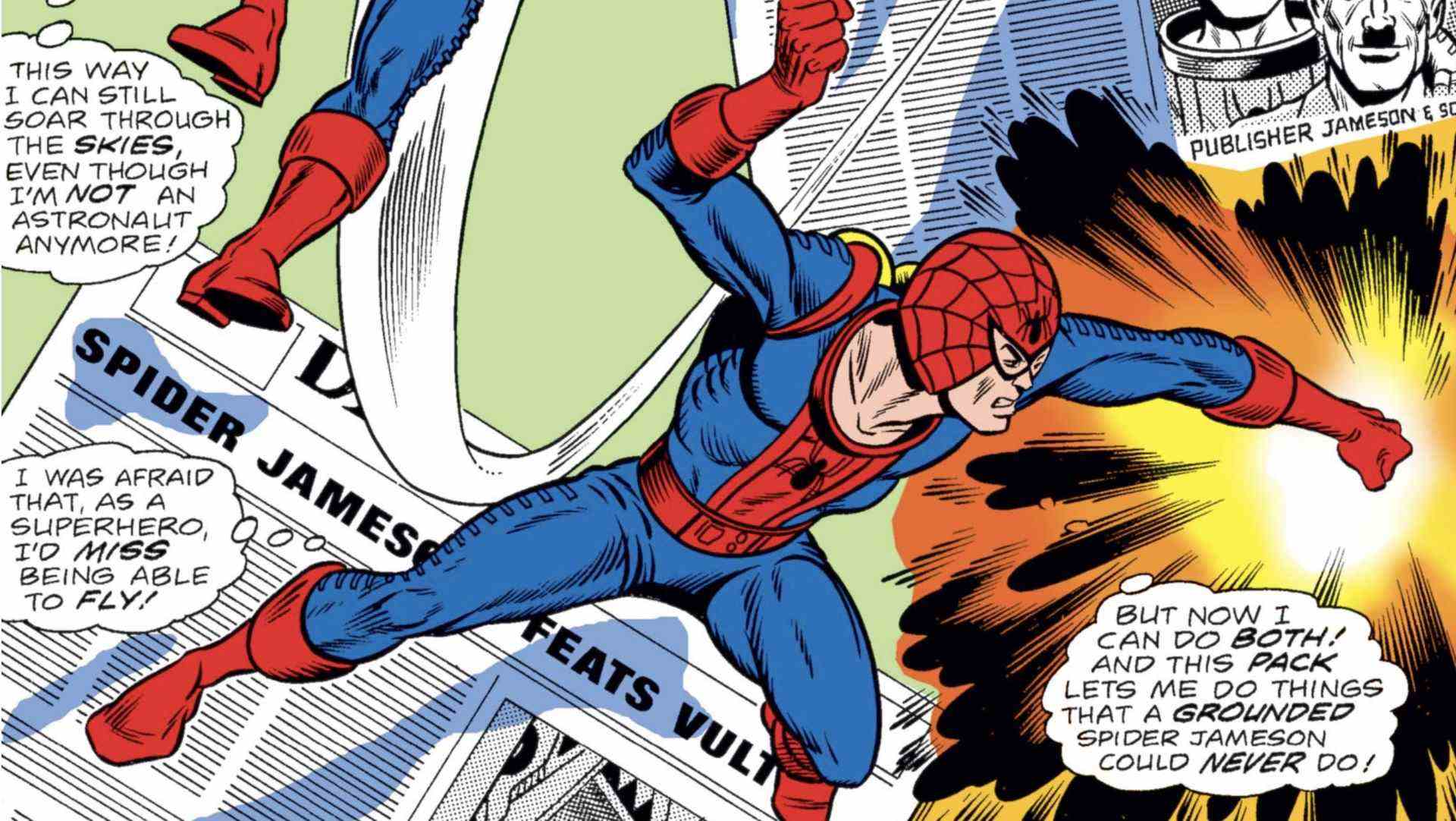 Spider-Jameson, le super astronaute