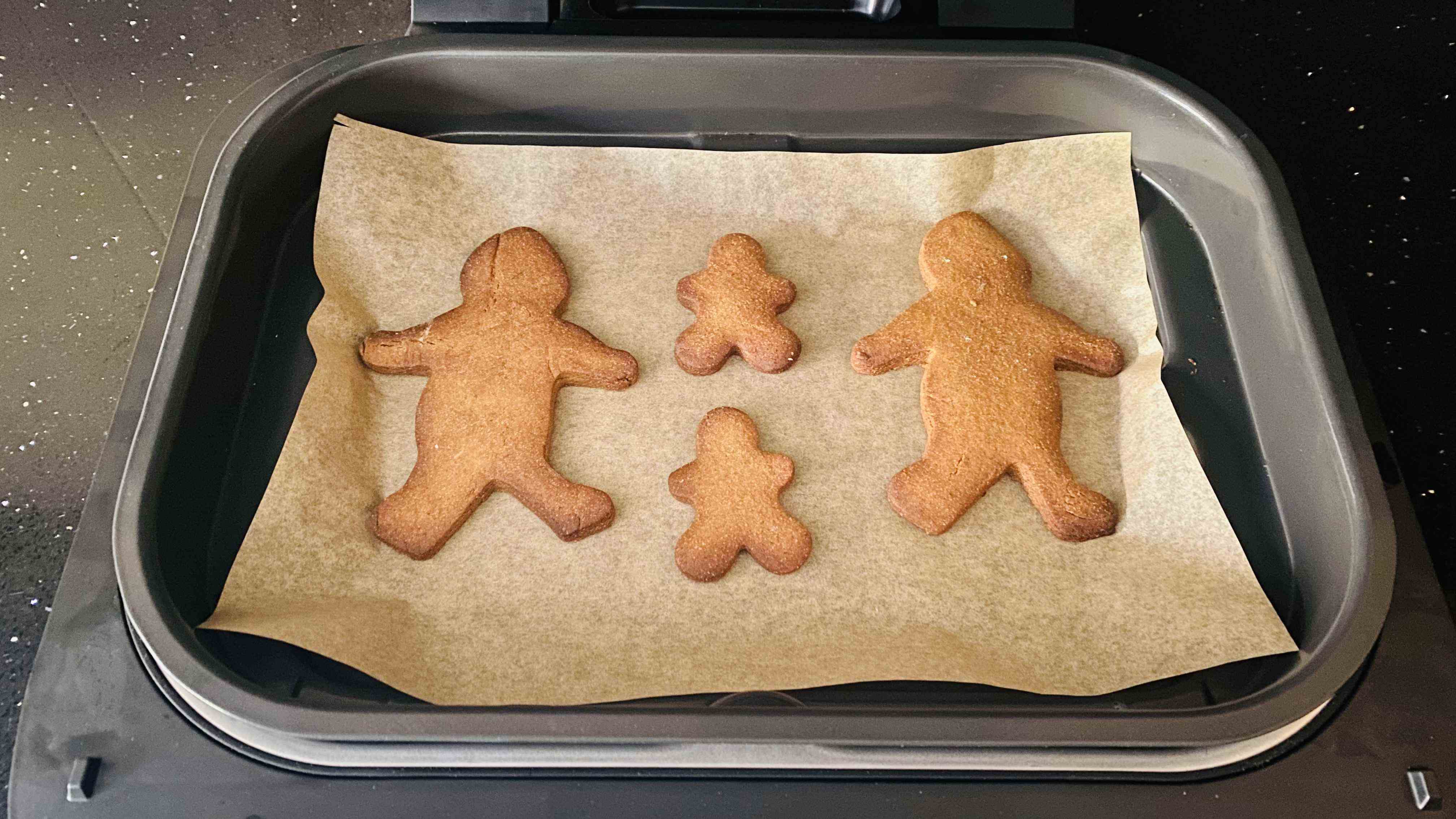 Air Fryer Gingerbread Cookies fabriqués dans le Ninja Foodi MAX Health Grill & Air Fryer AG551UKDBCP