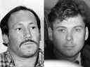 Les tueurs condamnés Craig Munro, à gauche, et Paul Bernardo.