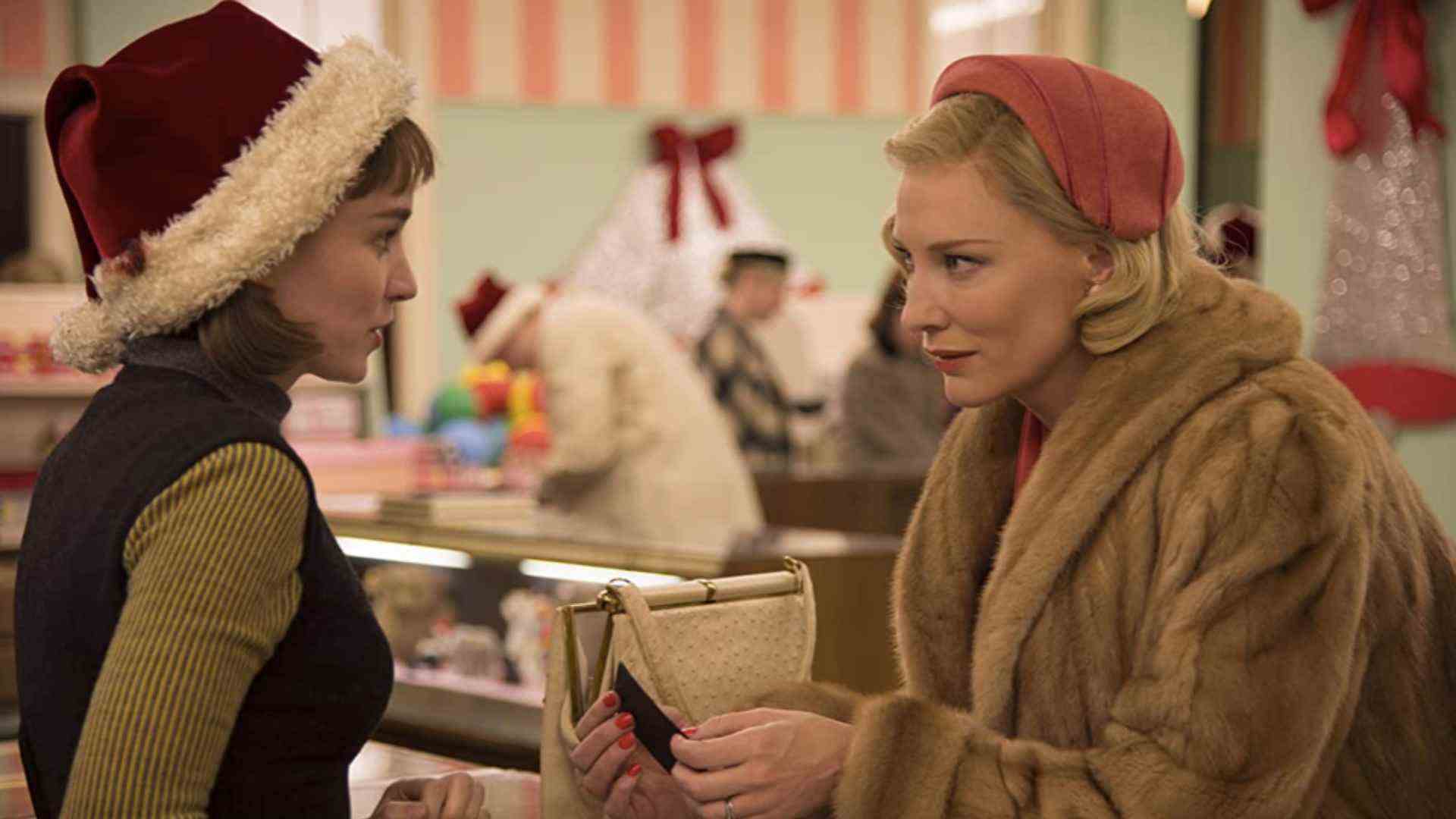 Rooney Mara et Cate Blanchett dans Carol