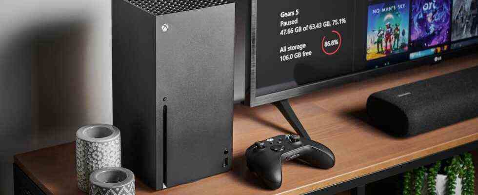 How to hard reset an Xbox Series X