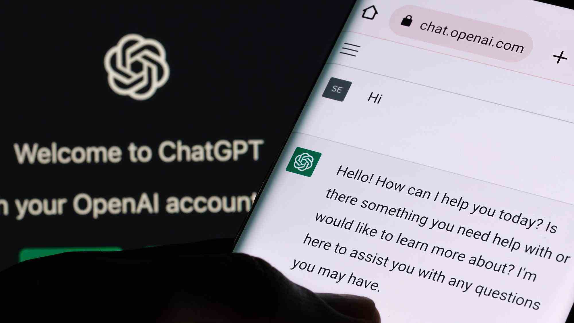 ChatGPT chatbot IA d'Open AI