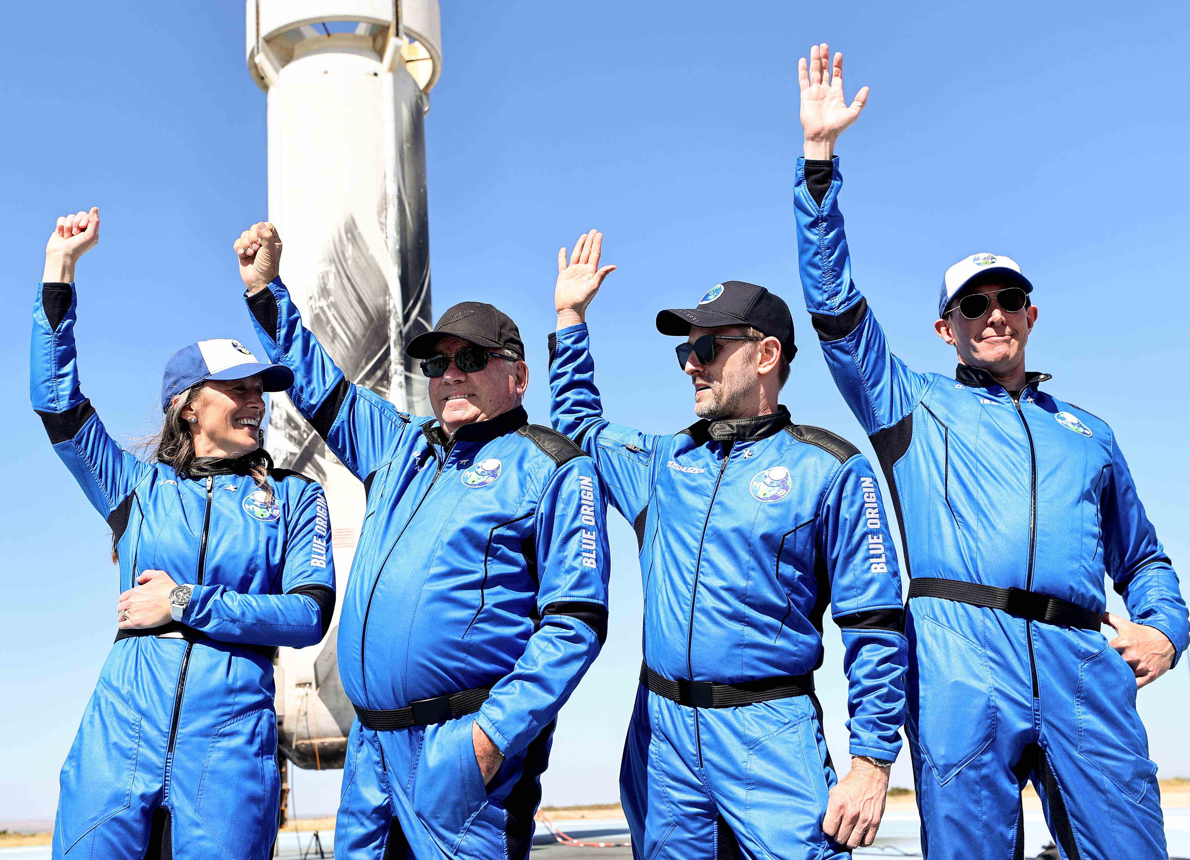 Blue Origin Launch Shatner et son équipage