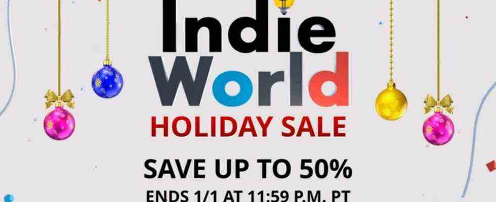 Nintendo lance Indie World Holiday Sale sur Switch eShop (Amérique du Nord)