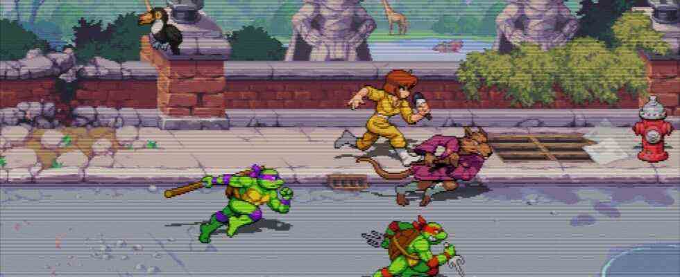 Teenage Mutant Ninja Turtles: Shredder's Revenge obtient des filtres CRT et VCR