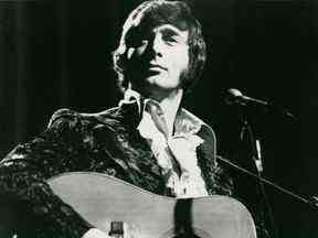 Le chanteur Ian Tyson sur une photo des années 1970.