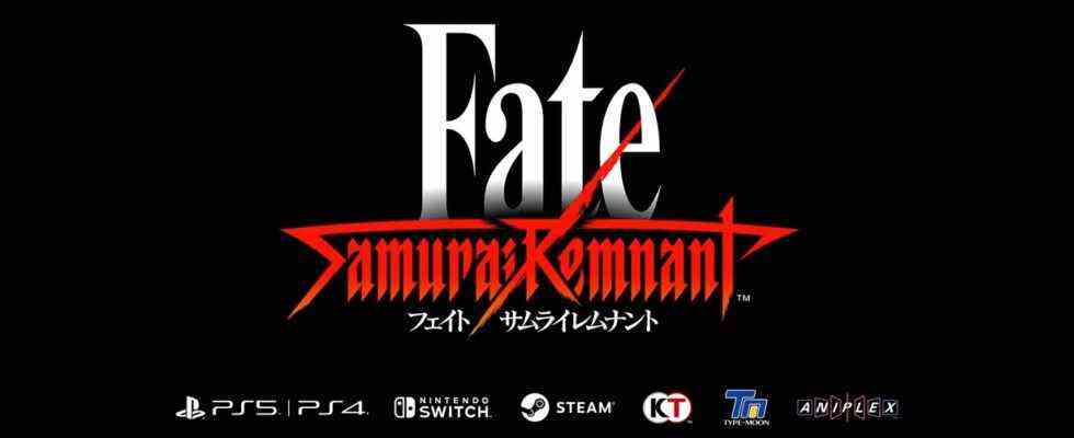 Fate/Samurai Remnant annoncé pour Switch