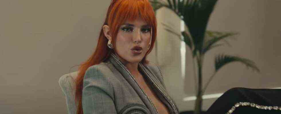 Bella Thorne as a boss lady in