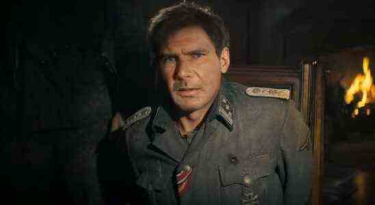 de-aged Harrison Ford in Indiana Jones and the Dial of Destiny