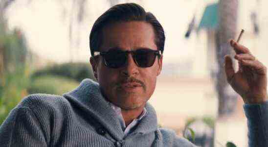 Brad Pitt plays Jack Conrad in Babylon from Paramount Pictures.
