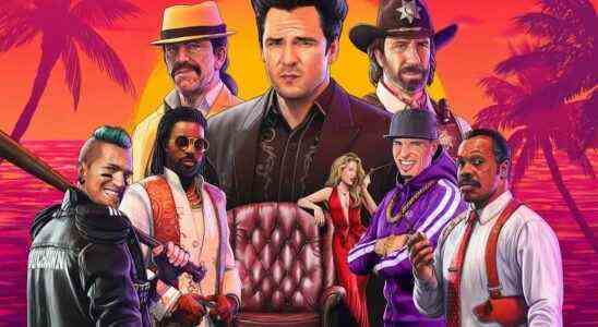Crime Boss : Rockay City est un jeu de stars qui vise l'ambiance de Vice City