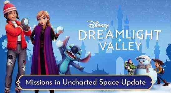 Détails de la mise à jour du contenu des missions Disney Dreamlight Valley dans Uncharted Space, bande-annonce
