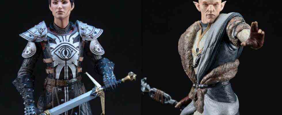 Dragon Age: Cassandra et Solas d'Inquisition obtiennent de nouvelles statues épiques de Dark Horse Direct