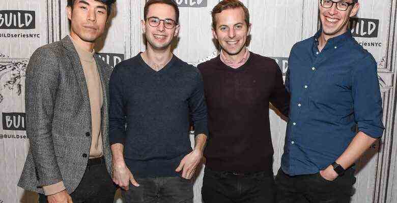 NEW YORK, NY - JANUARY 19:  Eugene Lee Yang, Zach Kornfeld, Ned Fulmer and Keith Habersberger of The Try Guys attend Build Series Presents Buzzfeed Motion Pictures Staff at Build Studio on January 19, 2017 in New York City.  (Photo by Daniel Zuchnik/WireImage)